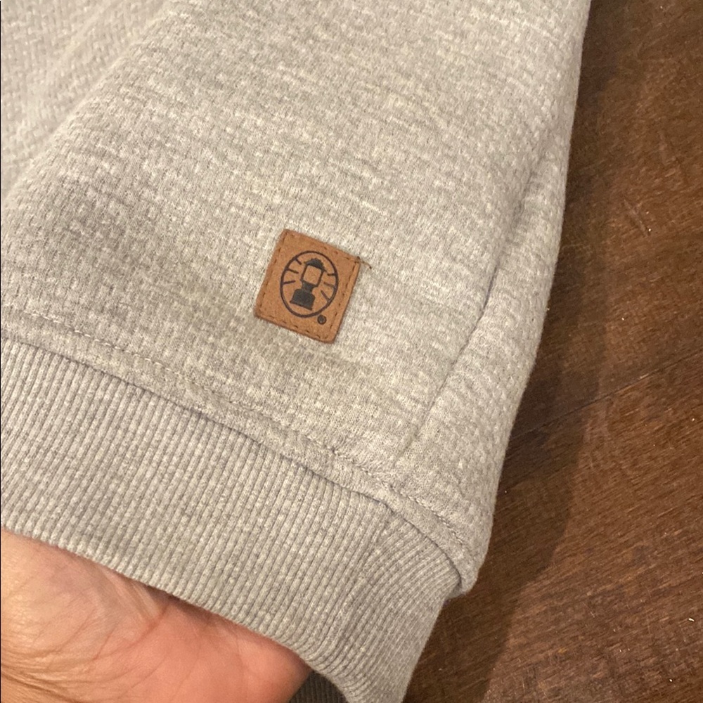 Coleman Gray Crewneck Sweater Classic Design - Picture 6 of 7